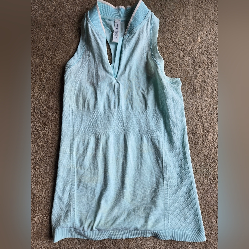 Athleta momentum polo tank top. Xxs